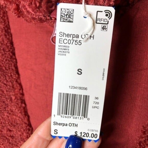 Adidas Women’s SHERPA JACKET Size S - Picture 12 of 14